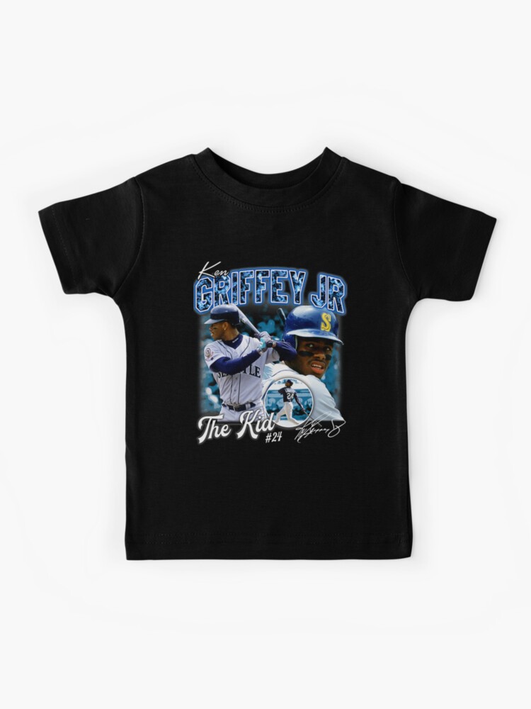 Ken Griffey Jr The Kid Seattle Baseball Legend Signature Vintage Retro 80s 90s Bootleg Rap Style Hip-hop Music Classic T-Shirt | Redbubble