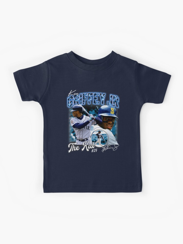 New Vintage Ken Griffey Jr The Kid Baseball Retro 80s 90s Rap Style T-Shirt  custom t shirts oversized t shirt men - AliExpress