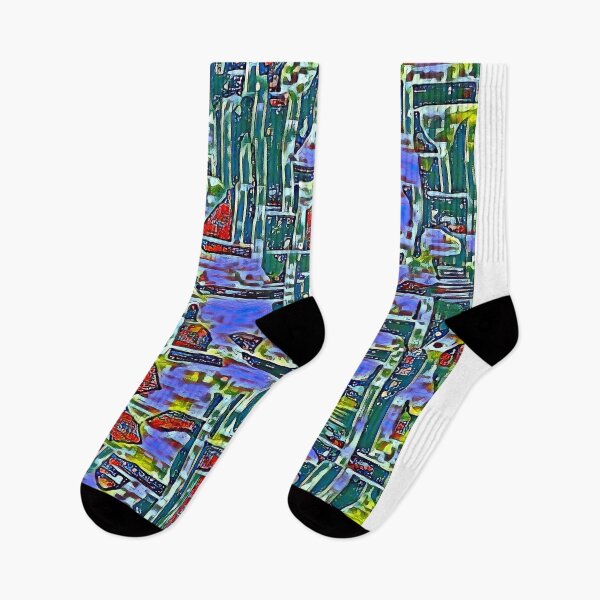 Item preview, "City in the Subterranean Nexus" abstract artwork  designed and sold by thalasson.