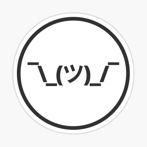 Item preview, Shrugging Emoji. — Funny Emoji, Shrug Emoji designed and sold by CROWNLIGHT.