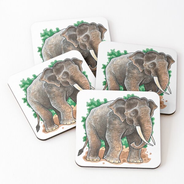 Item preview, Sumatran Elephant  designed and sold by Jebb-Art.