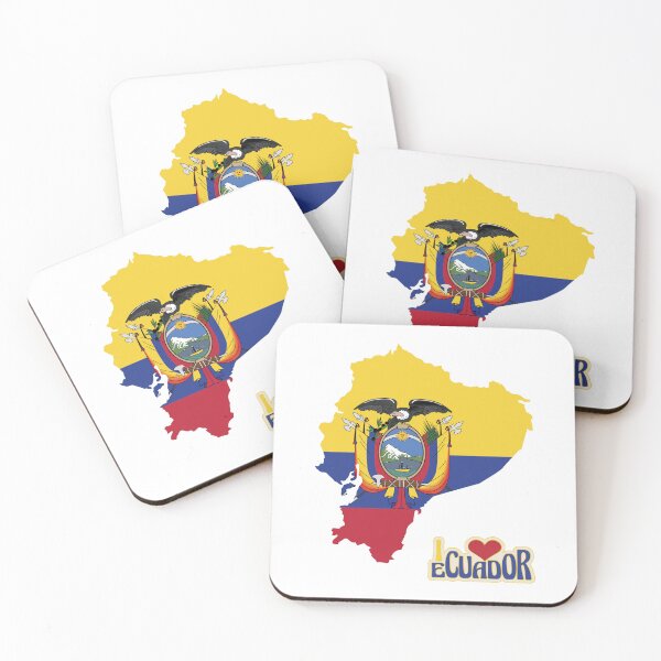 Item preview, Ecuador Map Flag designed and sold by Tienda-Vane.