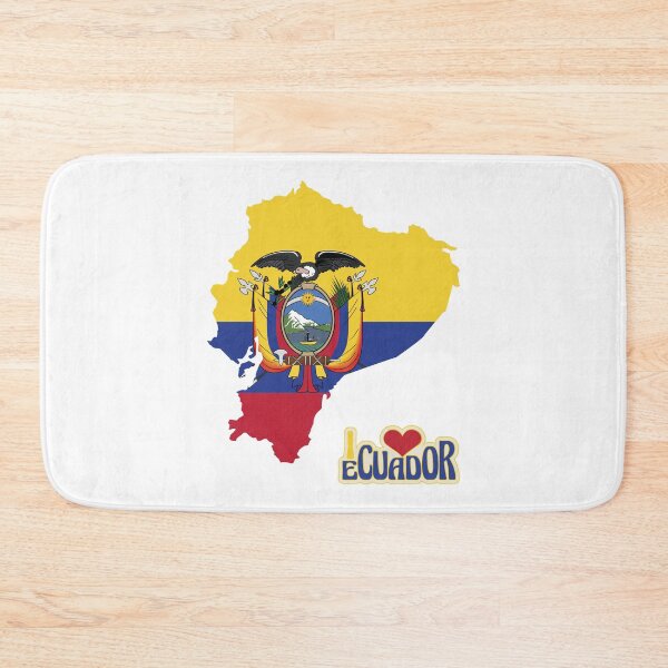 Item preview, Ecuador Map Flag designed and sold by Tienda-Vane.