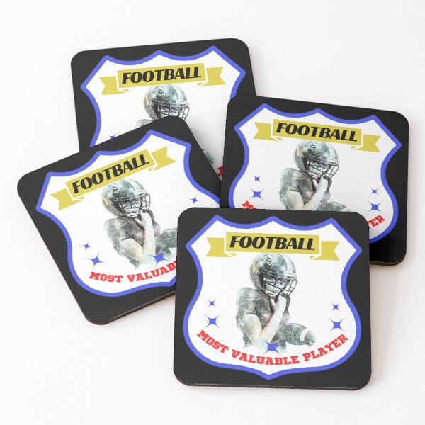 Item preview, Most Valuable Player Football crest   designed and sold by AspectArtWorks.