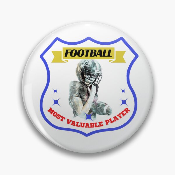 Item preview, Most Valuable Player Football crest   designed and sold by AspectArtWorks.