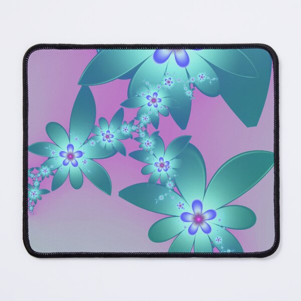 Item preview, Turquoise Floral Spring Design designed and sold by pinkal.
