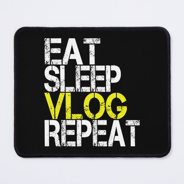 Item preview, Eat Sleep Vlog Repeat, Grunge  designed and sold by ACC .