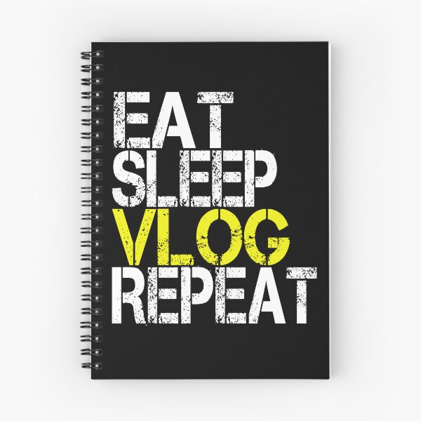 Item preview, Vlog de comer, dormir, repetir, grunge designed and sold by ACC .