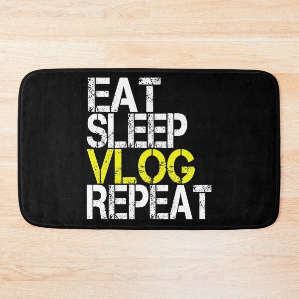 Item preview, Eat Sleep Vlog Repeat, Grunge  designed and sold by ACC .