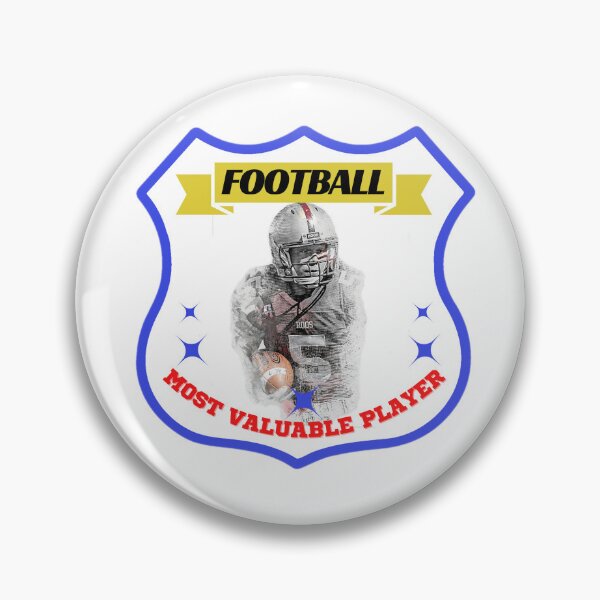 Item preview, Most Valuable Player Football Crest  designed and sold by AspectArtWorks.