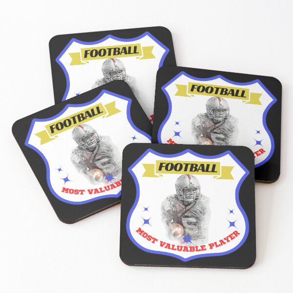 Item preview, Most Valuable Player Football Crest  designed and sold by AspectArtWorks.