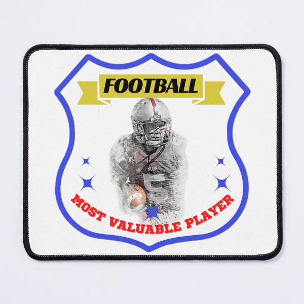 Item preview, Most Valuable Player Football Crest designed and sold by AspectArtWorks.