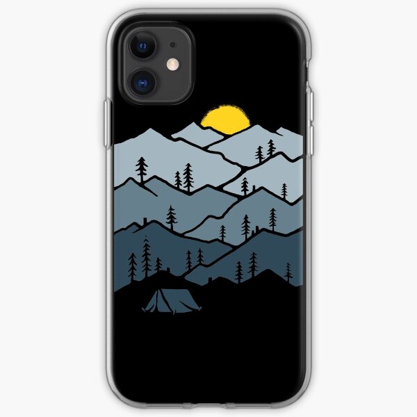 Camping iPhone Soft Case