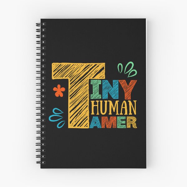 Item preview, Tiny Human Tamer Cool Teachers Colorful Chalk Letters designed and sold by odrito.