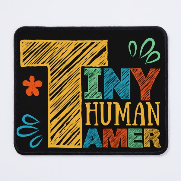 Item preview, Tiny Human Tamer Cool Teachers Colorful Chalk Letters designed and sold by odrito.