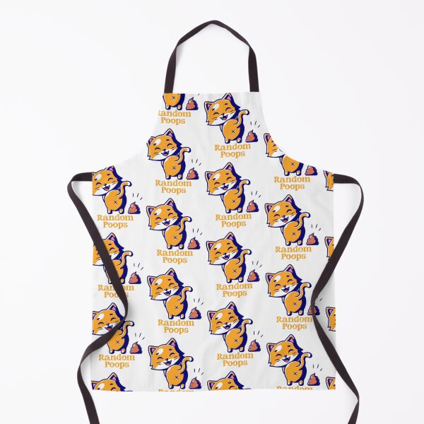 Item preview, Random Poops Funny Pooping Cat designed and sold by PeachesMommy.