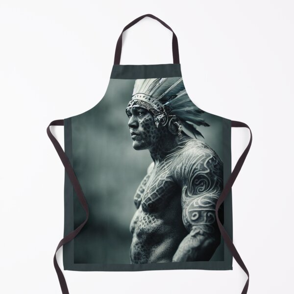 Item preview, 'Powerful Tribal Warrior' designed and sold by NewDesignPrints.