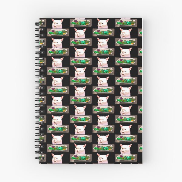 Item preview, Woman Yelling at Cat Meme, Cursed Cat Images designed and sold by printify.