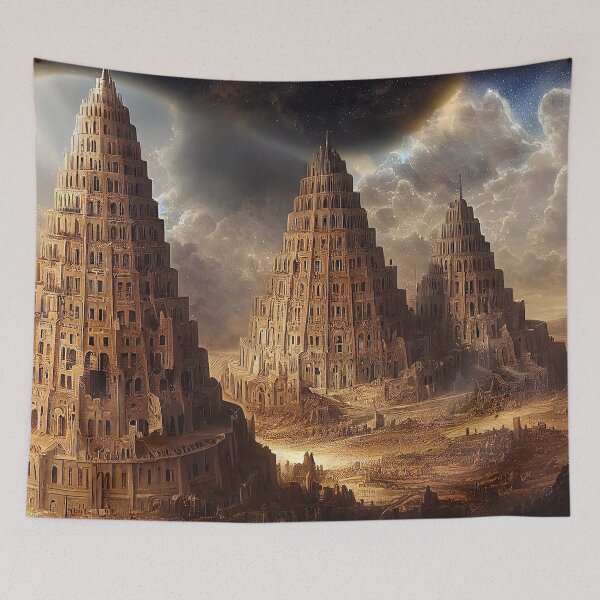 Item preview, Babylonian Towers designed and sold by OccultDreams.