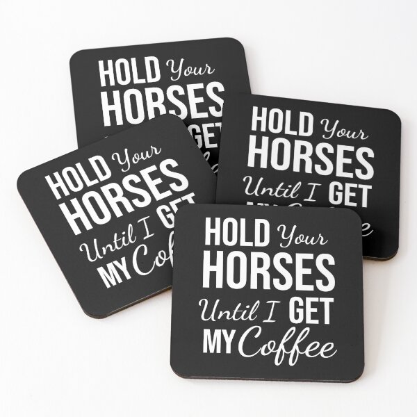 Item preview, Strong Coffee Equestrian  designed and sold by LeosCloset.