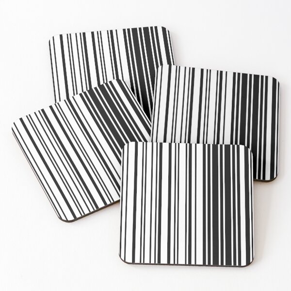 Item preview, Haley barcode pattern designed and sold by coverinlove.