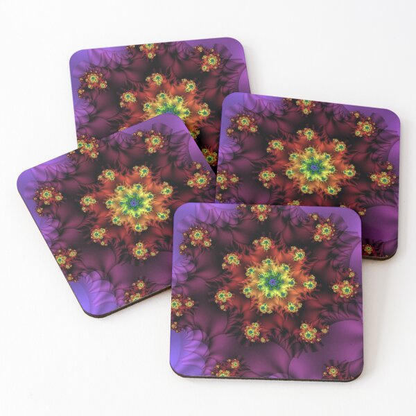 Item preview, Burgundy Flower Fractal Design designed and sold by pinkal.