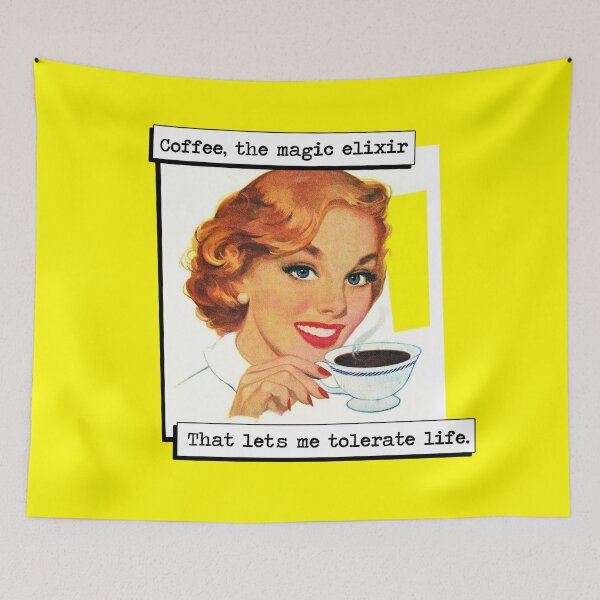 Item preview, Coffee lets me tolerate life designed and sold by BaconPancakes21.