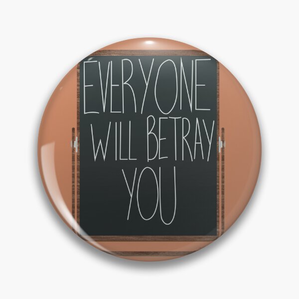 Item preview, Everyone will betray you- element from 'Anti-Hero' song video (by Taylor Swift, Album 'Midnights') designed and sold by ShubhiDesigns.