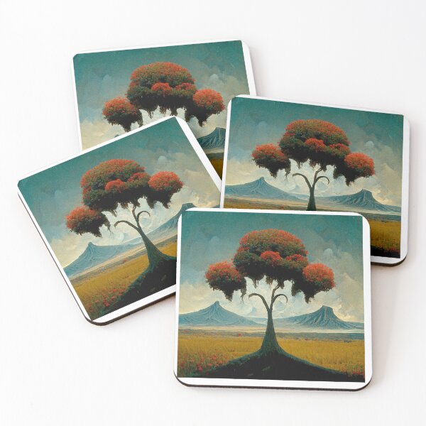 Item preview, Trees landscape sureale inspiration fantasy digital designed and sold by G-M-Designs.