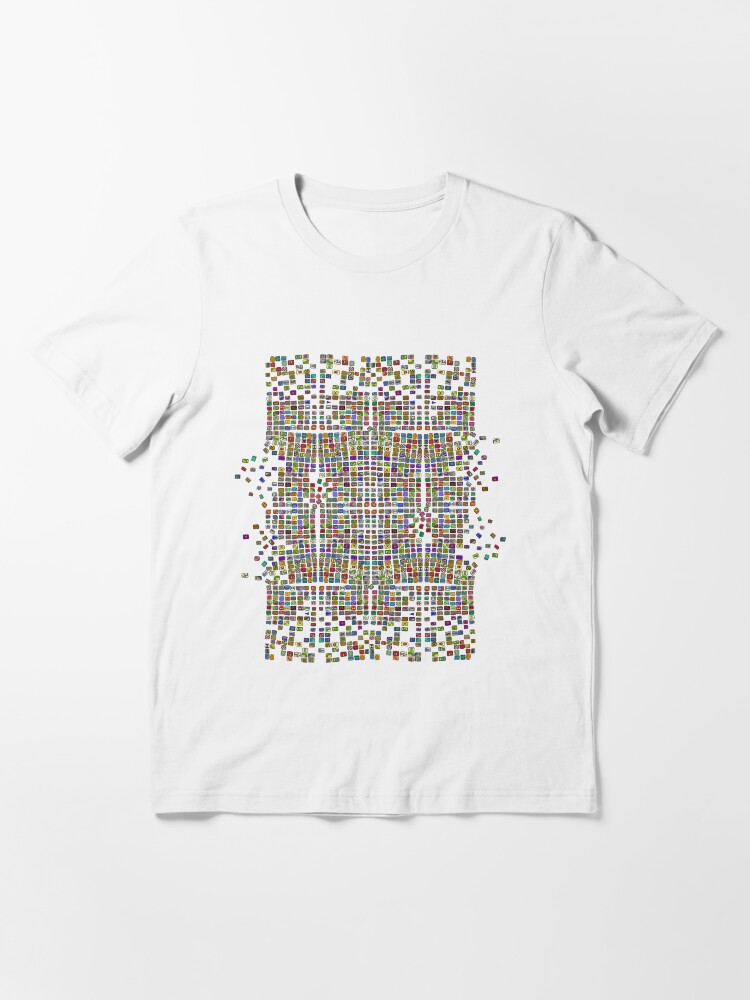 Alternate view of Broken Pattern 3 Essential T-Shirt