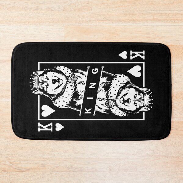 Item preview, Siberian Husky King Of Hearts Dog Playing Card Pop Art designed and sold by GrandeDuc.