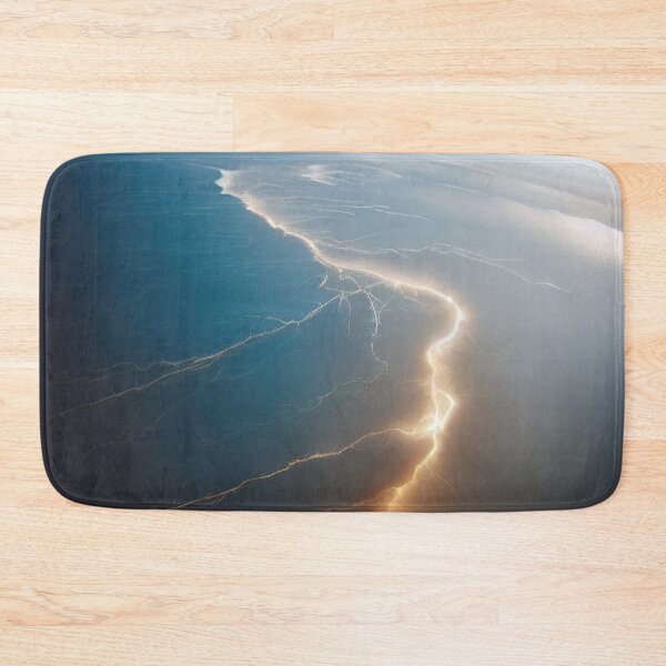 Item preview, Massive lightning discharge illuminating the night sky designed and sold by RK - Shop.