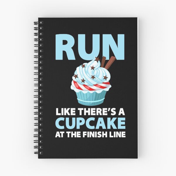 Item preview, RUN LIKE THERE'S A CUPCAKE AT THE FINISH LINE designed and sold by antipatic.