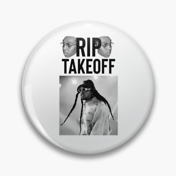 Item preview, RIP TAKE OFF Legends never die designed and sold by POPCulturejb.