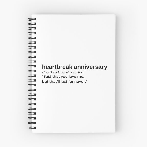 Item preview, Heartbreak Anniversary by Giveon designed and sold by RapLyricsStore.