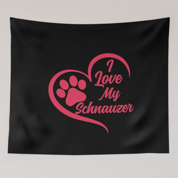 Item preview, Amo a mi Schnauzer, Perro Schnauzer designed and sold by GreatWest.