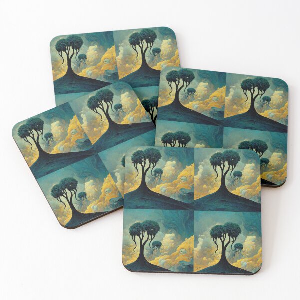 Item preview,  Trees landscape sureale inspiration fantasy digital designed and sold by G-M-Designs.