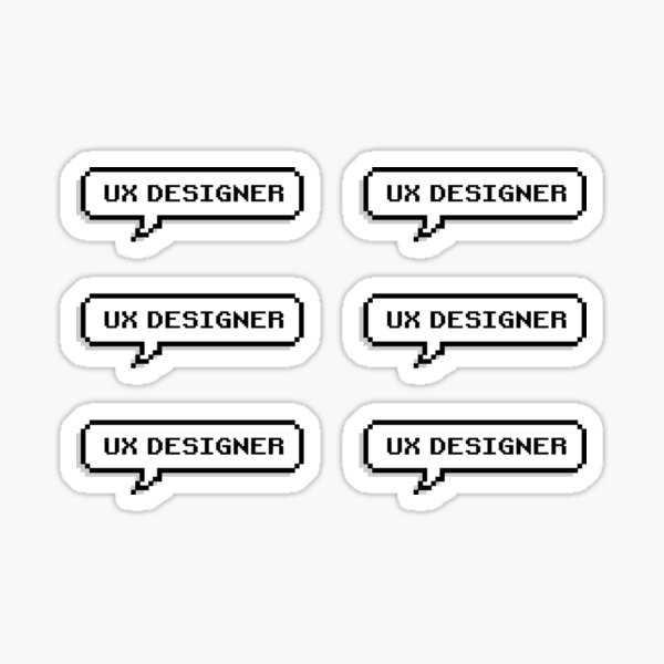 Item preview, UX Designer Pixel Speech Bubble Chat designed and sold by Kanha Design | ⭐⭐⭐⭐⭐.