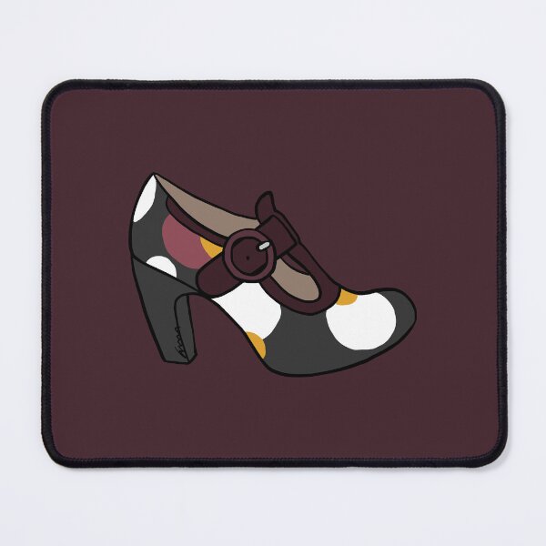 Item preview, Fluevog Arbus Black/Burgundy/Ochre designed and sold by anne m bray.