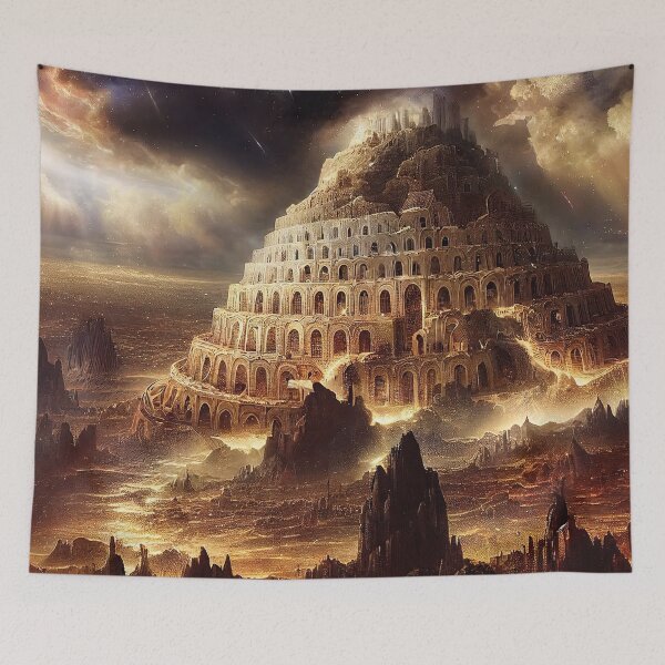 Item preview, Tower at Daybreak designed and sold by OccultDreams.