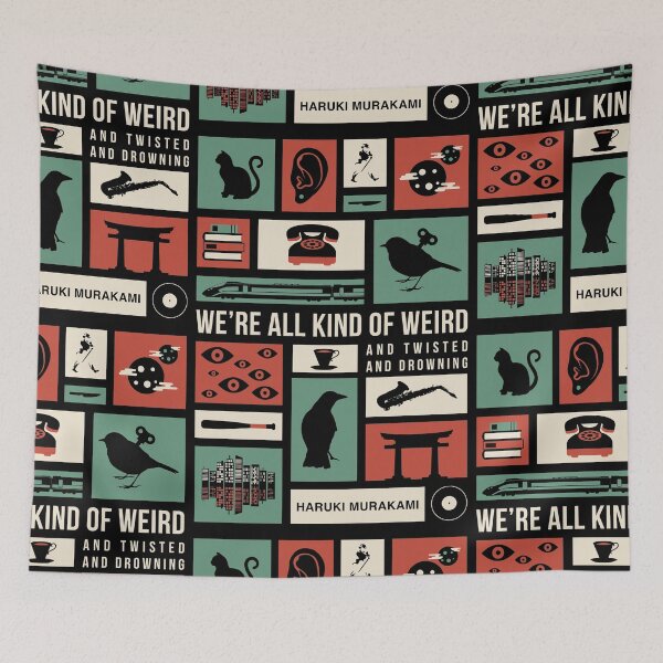 Item preview, Haruki Murakami designed and sold by PauEnserius.