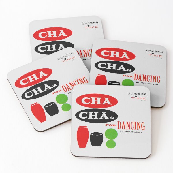 Item preview, CHA CHAS FOR DANCING - RECORD SLEEVE designed and sold by ThrowbackAds.