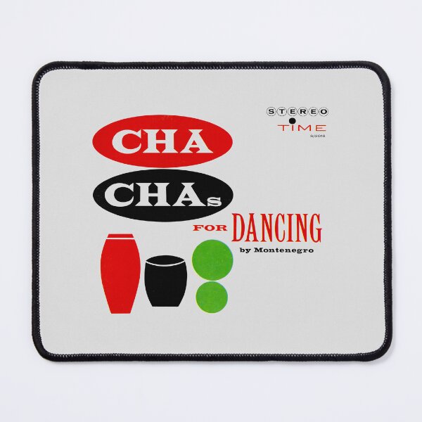 Item preview, CHA CHAS FOR DANCING - RECORD SLEEVE designed and sold by ThrowbackAds.