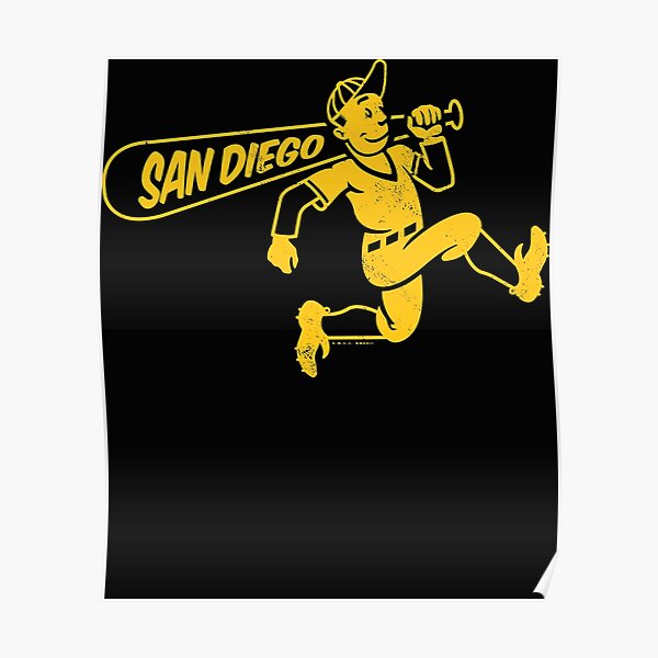 San Diego Padres Poster, San Diego Padres Artwork Gift, Padres