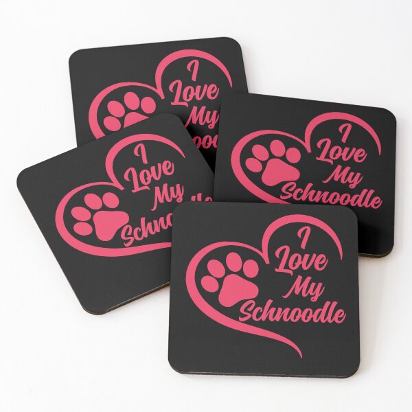 Item preview, I Love My Schnoodle, Schnoodle Dog designed and sold by GreatWest.