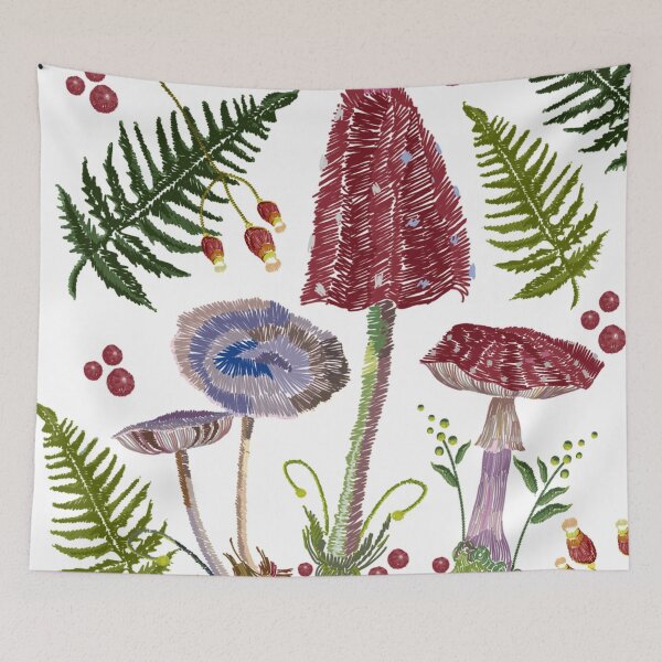 Item preview, Mushroom paint designed and sold by Nikolinka.
