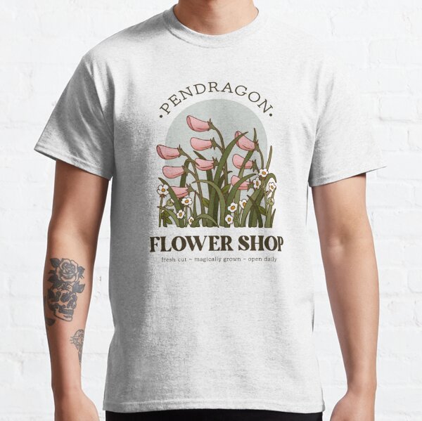 Pendragon Flower Shop - Design inspiré du château en mouvement de Howl T-shirt classique