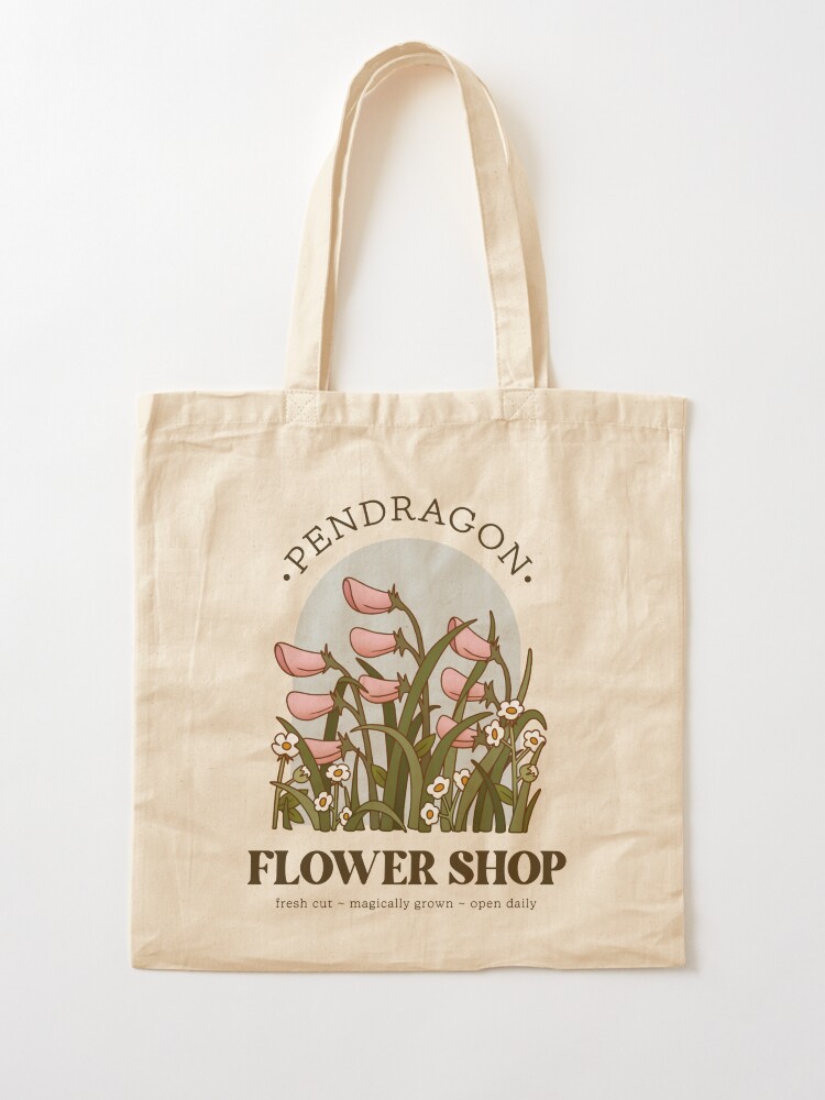 Thumbnail 2 of 5, Tote Bag, Pendragon Flower Shop - Howl's Moving Castle Inspired Design designed and sold by sararegs.