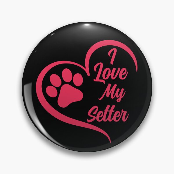 Item preview, Amo a mi setter, perro setter irlandés designed and sold by GreatWest.