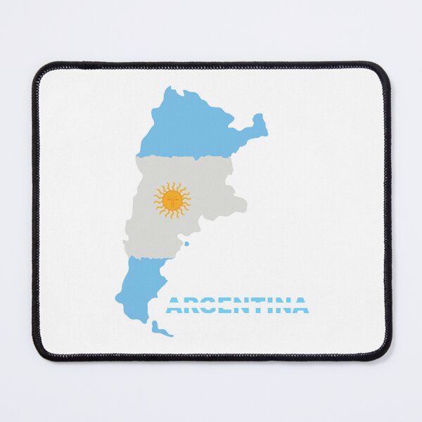 Item preview, Argentina Map Flag designed and sold by Tienda-Vane.